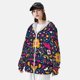 thumbnail image 3 of Balery Cinco De Mayo Floral Sudadera ligera de manga larga con capucha y protección solar UPF 50+ para hombre y mujer, ideal para pesca y running-XX-Large, 3 of 7