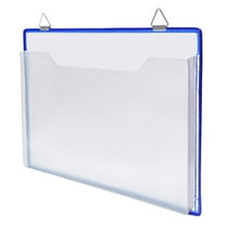 File Hanging Holder Wall Folders Bag Organizer Storage Folder Office Mounted Clear Filing Cabinet A4 Suspension