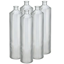 bev by BLACK DECKER Cocktail Maker Glass Liquor Dispenser Bottles, Dishwasher Safe, 5 Pack (BEWB105)