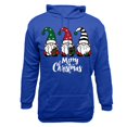 thumbnail image 4 of qelini Christmas Hoodies for Men Oversized Long Sleeve Pullover Dwarf Print Drawstring Hooded Sweatshirts Holiday Tops, 4 of 4