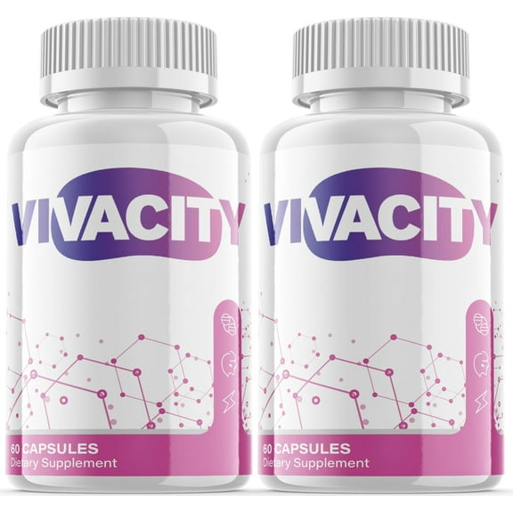 (2 Pack) Vivacity - Keto Weight Loss Formula - Energy & Focus Boosting Dietary Supplements for Weight Management & Metabolism - Advanced Fat Burn Raspberry Ketones Pills - 120 Capsules