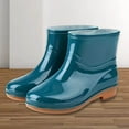 thumbnail image 2 of Mepaouo Men's Rain Garden Boots Shoes Water Wear Waterproof Non Slip Chelsea Ankle Rainboots for Women, 2 of 6
