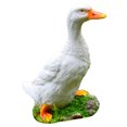 thumbnail image 3 of Duck Ornament Simulation Resin Landscape Duck Statue Weather Resistant Vivid Cute Animal Sculpture Model For Garden Lawn, 3 of 12