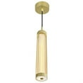 thumbnail image 4 of CWI Lighting Neva 1 Light LED Integrated Metal Chandelier in Satin Gold, 4 of 4