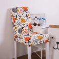 thumbnail image 2 of 4PCS Stretch Removable Washable Dining Room Chair Protector Slipcovers/Home Decor Dining Room Seat Cover Multiple Styles, 2 of 5