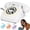 White, variant on Retro Bluetooth Landline Phone with Handset, Bluetooth Rotary Phone with USB Rechargeable, Cute Retro Decor Phone Support Hands Free Call and Music Playback for Bedroom, Home & Office