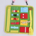 thumbnail image 4 of Tablero de fieltro ligero Sunnimix juguete educativo preescolar habilidades motoras Juego de mesa ocupado, 4 of 7