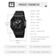 thumbnail image 3 of Reloj Digital Deportivo para Hombre, Resistente Al Agua y con Pantalla Luminosa, Ideal para Senderismo, Camping, Correr, Nadar y Otros Deportes., 3 of 6