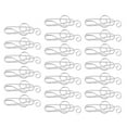 thumbnail image 4 of 20Pcs Note Musicale Paperclip Musique Liant Forme Créativité Modélisation Métal Artisanat Fournituresargent, 4 of 8