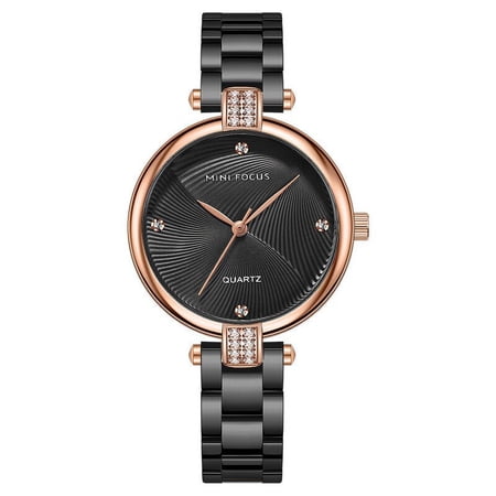 MINI FOCUS Brand Luxury Ladies Watch For Women Gold Stainless Steel Fashion Reloj Mujer Montre Femme Relogio Feminino Waterproof