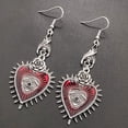 thumbnail image 2 of Jewelry Bat Skull Coffin Earrings Evil Eyes Heart Cross Spider Snake Butterfly Earrings Aesthetic Egirl Cool Accessories, 2 of 5