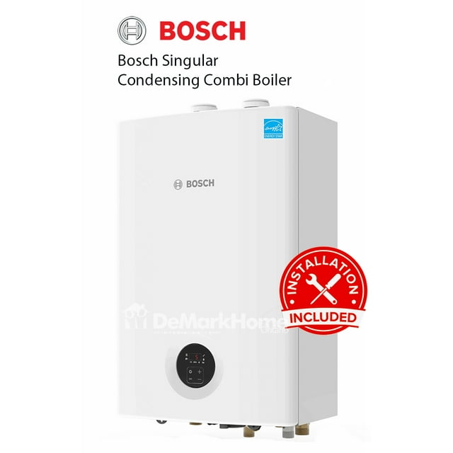 Bosch SINGUL 5200 - Installé - Chaudière Combinée à Condensateur 140k/199k BTU