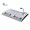 White, variant on Color Light Effect Multifunction Stand Base Gaming Consoles Stand Consoles Cooling Dock ABS Rack for P5 & P5 Slim Consoles