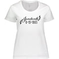 thumbnail image 3 of Inktastic Juneteenth 6-19-1865 Women's Plus Size T-Shirt, 3 of 5