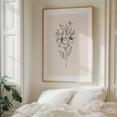 thumbnail image 6 of Minimalist Floral Bouquet - Illustration Line Art Floral Botanical Minimalist Black and White Flowers Nature Unframed Wall Art Print 8 x 10 inches, 6 of 13