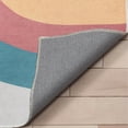 thumbnail image 6 of Well Woven Kids Rugs Kaleidoscope Rainbow Modern Multi Color Printed Distressed Machine Washable 3'3" x 5' Area Rug, 6 of 7
