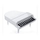 thumbnail image 1 of Tenedor de postre para aperitivos de frutas y pasteles con forma de piano, vajilla de cocina para fiestas y bares, carrito rodante de metal, base de madera, diseño de 2 niveles, plegable,, 1 of 8