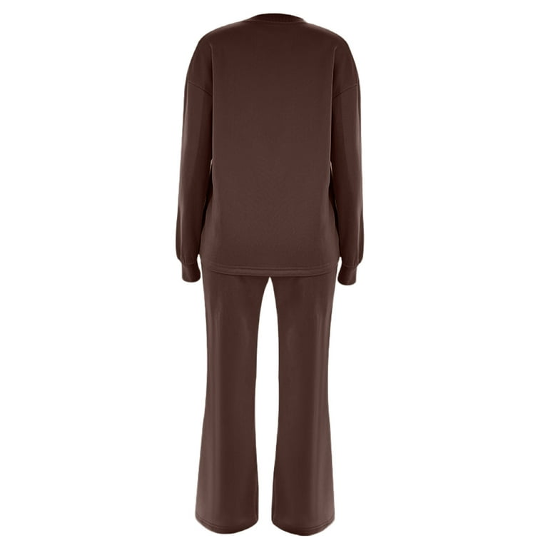 Two Piece Sets for Women Fashion Outfits Fashion Lounge Sets Crew
