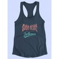 thumbnail image 3 of Good Heart Bad Influence Racerback Tank Women -Image by Shutterstock, Female x-Large, 3 of 4