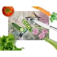 thumbnail image 2 of Caroline's Treasures Garden Gazebo Hummingbird Glass Cutting Board Large, 2 of 2