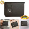 thumbnail image 1 of face mask featuring Bat card holder leather wallet Handmade hand sewn', 1 of 7