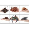 thumbnail image 2 of Simulated Sea Life Animals Figurines Realistic Sea Creature Model Plastic Ocean Animals Action Figure for Collection Science Educational (Mobula), 2 of 4