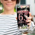 thumbnail image 4 of 65th Birthday Gifts for Women Tumbler,65th Birthday Decorations for Women,Gifts for 65 Year Old Woman,Gifts for 65th Birthday,1958 Birthday Gifts for Women,Her,Sister,Friends,Coffee Tumbler 20oz, 4 of 6