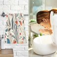 thumbnail image 7 of Yayeee 2 Pack Hand Towels for Bathroom 100% Cotton 16" x 28" Soft Absorbent Kitchen Towel, Beige Whimsical Leaves, 7 of 7
