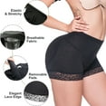 thumbnail image 3 of Qric Women Seamless Lace Butt Lifter Panties Padded Removable Enhancer Control Panties Body Shaper Underwear, 3 of 6