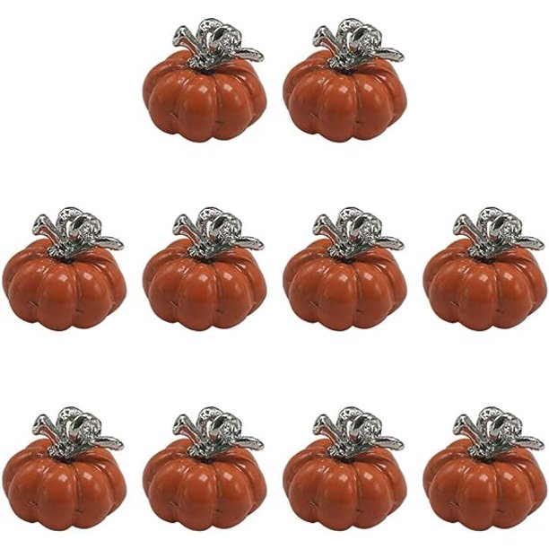 10 Uds. Colgantes de calabaza de aleación coloridos DIY dijes de Halloween accesorio para hacer joyas para collar pulsera