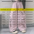thumbnail image 3 of Delliss Girl's Bow Side Waist Track Pants Cute Wide Leg Drawstring Trousers 5-16 Years, 3 of 4