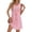 Pink, variant on Kvture Women Eyelet Dress Plus Size Spring Summer Dressy Casual A Line Sleeveless Mini Dresses Vacation Beach Sundress White