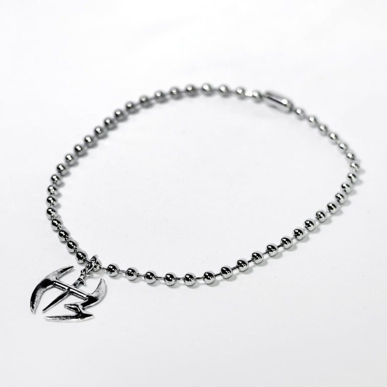 WWE Accessories: Silver Hardy Boyz Matt Jeff Pendant Necklace with