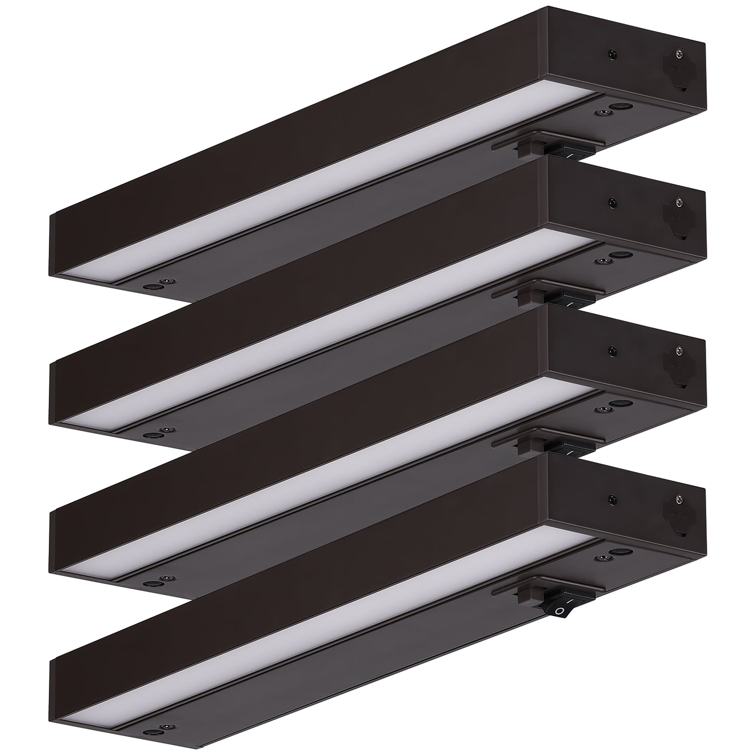 TORCHSTAR LED Under Light, Hardwired or Plugin, 12 Inch, 60LM