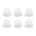 thumbnail image 1 of 6 tapones para auriculares, tapones portátiles para los oídos, fundas de silicona para los oídos. Interior blanco 20 mm., 1 of 9