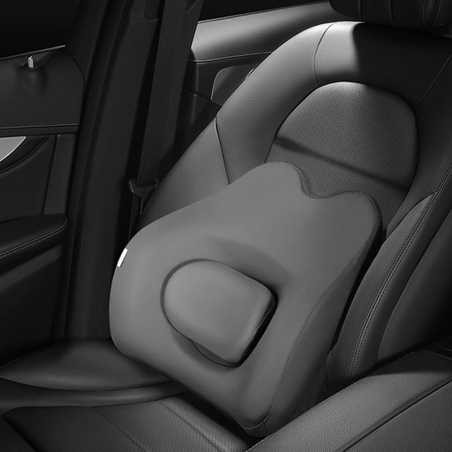 TIMIFIS Automobile Soutien Lombaire Appuie-Tête Appuie-Tête Coussin de Voiture Coussinet Lombaire Dossier Oreiller Lombaire Usage Automobile Oreiller de Cou pour la Maison Autres Accessoires Extérieurs