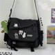 thumbnail image 3 of Bolsos de nailon, bolso de hombro, bolsos cruzados de gran capacidad para adolescentes, niñas, hombres, bolso de mensajero Harajuku, bolsos escolares para estudiantes, bolso, 3 of 5
