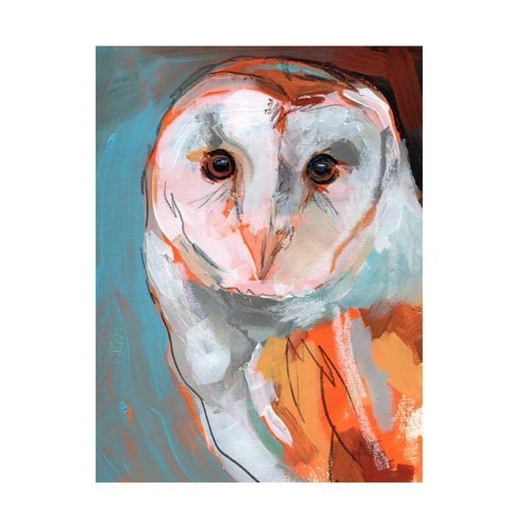 Jennifer Paxton Parker 'Optic Owl II' Canvas Art