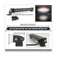 thumbnail image 3 of Beach 54w 20inch 18led Long Bar Light For Off-road Beach Single Row Center Grid Spot Light, 3 of 5