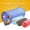 Blue, variant on Pet Kitten 2-Way Foldable Tunnel Tube Hanging Bell Ball Training Play Toy, Cat Tunnel for Indoor Cats, Kitty Tunnel Bored Cat Pet Peek Hole Toys, SIZE 19.69" x 9.84"