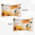 thumbnail image 4 of Balery Sunflower 5 Bedding Queen Pillow Cases - Envelope Closure - Soft Brushed Microfiber Fabric - Shrinkage and Fade Resistant Pillow Cases-16"x24", 4 of 9