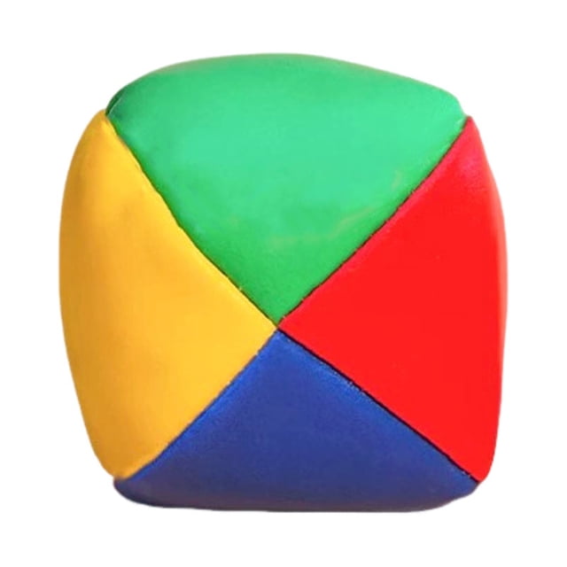 YWIYIUD 1PC Colorful SandbagBall for Teens and Beginners 2.76inch Soft and Portable JugglingBalls for Outdoor and Indoor Party Games Learning and Stress Reliefing