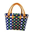 thumbnail image 4 of amagogo Woven Handbag Waterproof Beach Pouch Summer Multipurpose Travel Bag Tote Bag D, 4 of 9