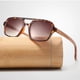 thumbnail image 4 of Men's Sunglasses Stylish and Durable Wood Frame Sunglasses for Outdoor Activities Protect Your Eyes UV Rays, 4 of 5