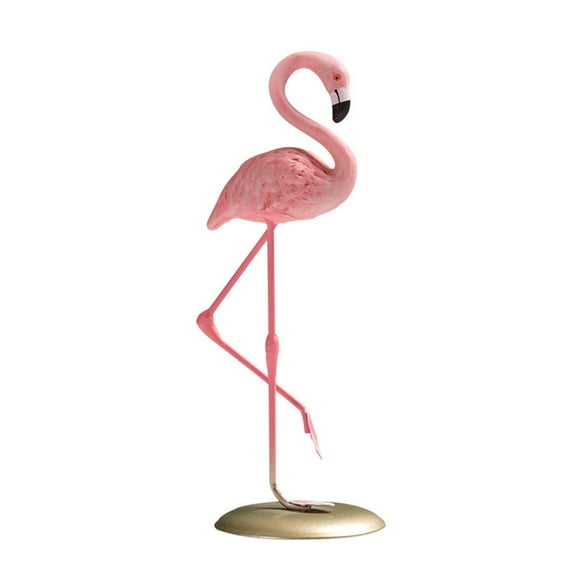 YIEMEEN Flamingos Resins Display, Eye Catching Table Decoration for Creative Household Setting