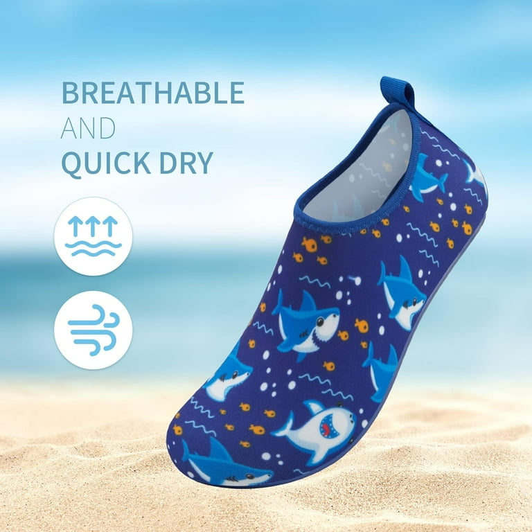 Toddler Water Shoes for Kids Boys Girls，Swim Quick Dry Aqua Socks
