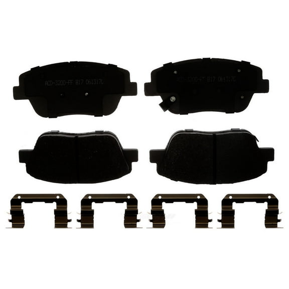 Disc Brake Pad Set Fits select: 2011-2014 HYUNDAI SONATA, 2011-2015 KIA OPTIMA