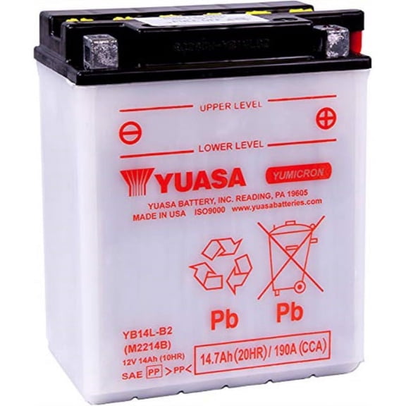 yuasa yuam2214b yb14l-b2 battery