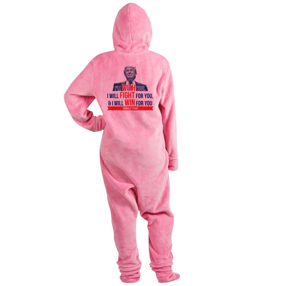 Donald Trump Pajama Set CafePress with Fight Win