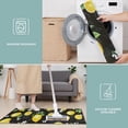 thumbnail image 6 of Yellow Lemon Fruit Flowers Black Pattern Kitchen Rugs Sets Of 3,Kitchen Runner Rugs Non Skid Washable,Decorative Kitchen Floor Mats for Kitchen,Sink,Laundry,17"x30"+ 17"x47" + 17"x59", 6 of 6